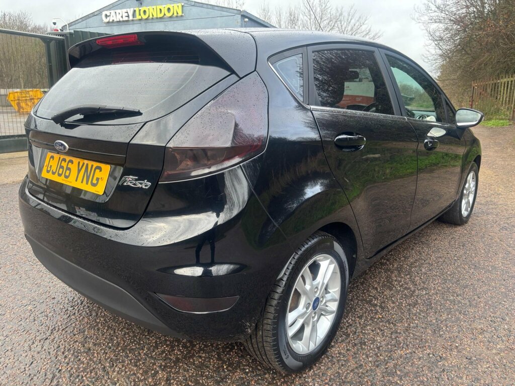 Ford Fiesta 1.25 Zetec Euro 6 GJ66YNG Black #5