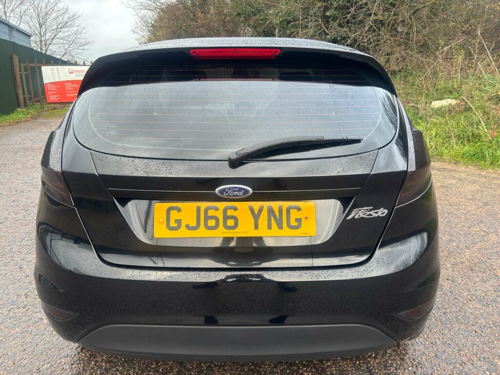 Ford Fiesta 1.25 Zetec Euro 6 GJ66YNG Black #6