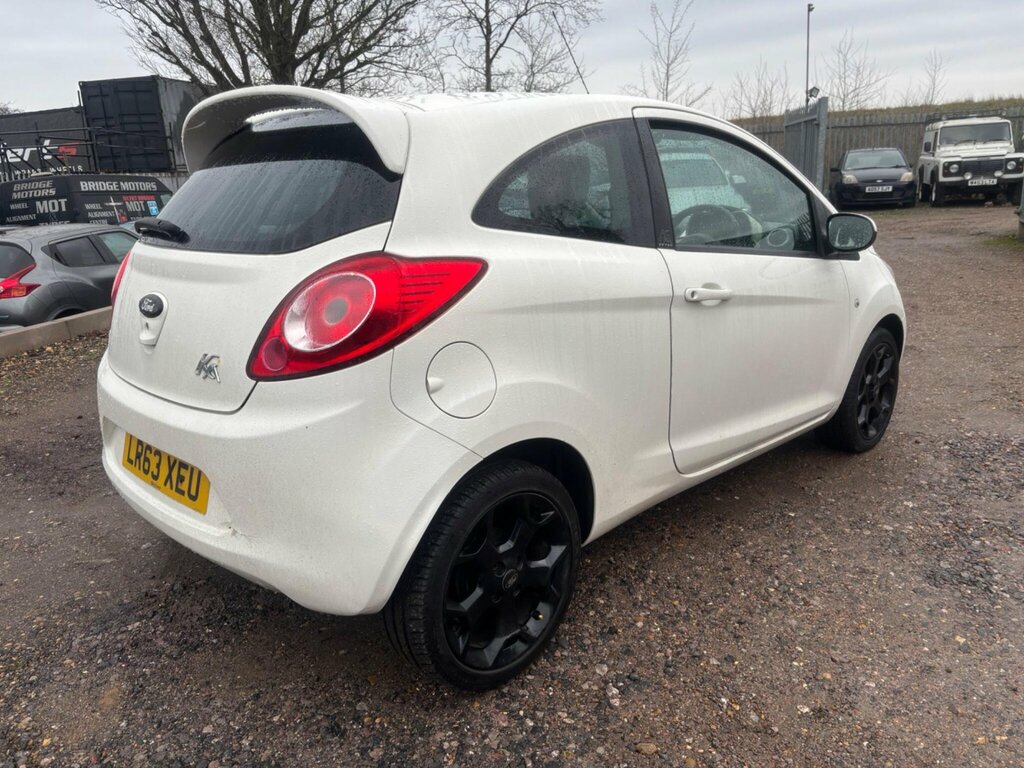 Ford KA 1.2 Zetec Euro 5 Ss LR63XEU White #5