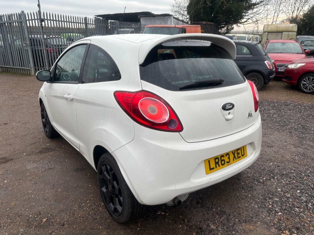 Ford KA 1.2 Zetec Euro 5 Ss LR63XEU White #4