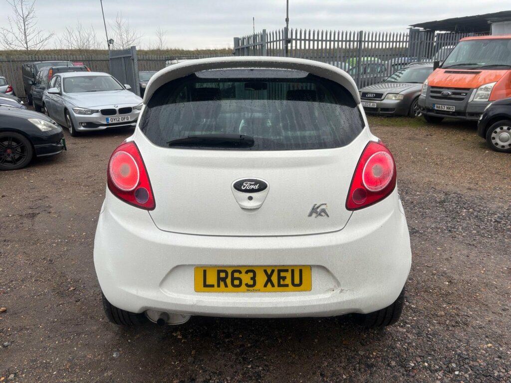 Ford KA 1.2 Zetec Euro 5 Ss LR63XEU White #6