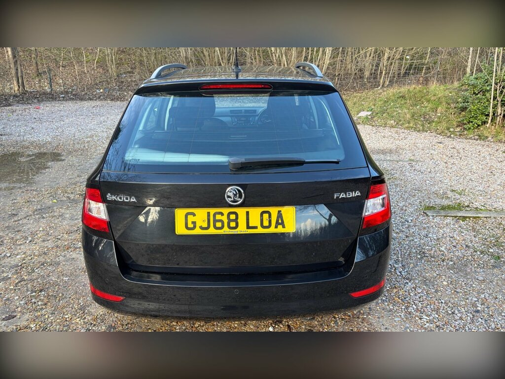 Skoda Fabia 1.0 Tsi Se L Dsg Euro 6 Ss GJ68LOA Black #6