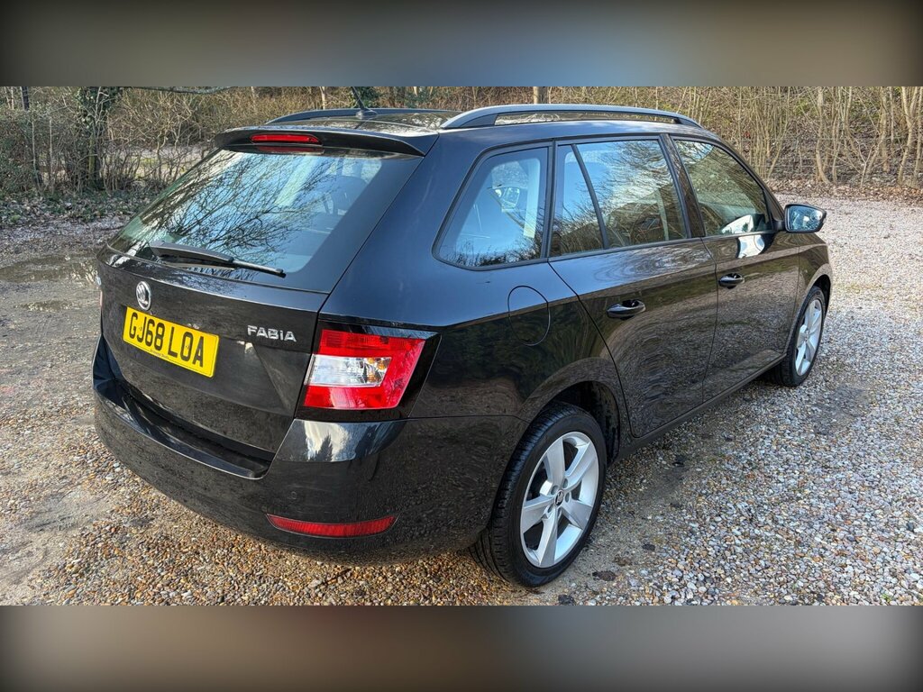 Skoda Fabia 1.0 Tsi Se L Dsg Euro 6 Ss GJ68LOA Black #5