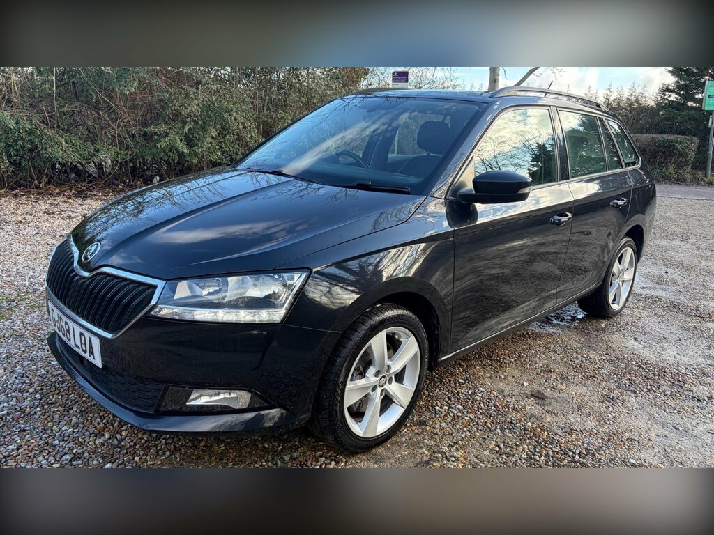 Skoda Fabia 1.0 Tsi Se L Dsg Euro 6 Ss GJ68LOA Black #2