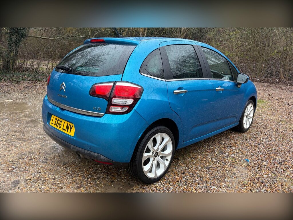 Citroen C3 1.2 Puretech Platinum Euro 6 LS66LNY Blue #6