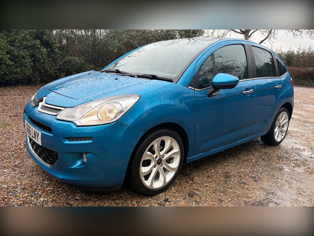 Citroen C3 1.2 Puretech Platinum Euro 6 LS66LNY Blue #2