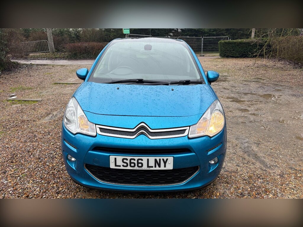 Citroen C3 1.2 Puretech Platinum Euro 6 LS66LNY Blue #3