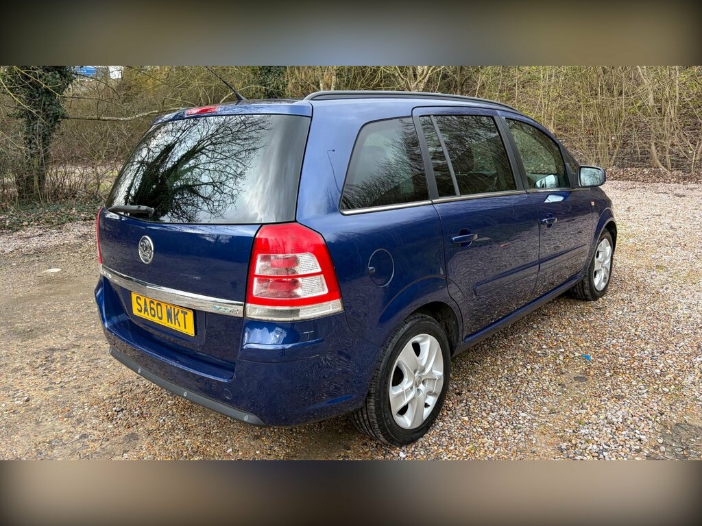 Vauxhall Zafira 1.7 Cdti Ecoflex Exclusiv Euro 5 Blue #5