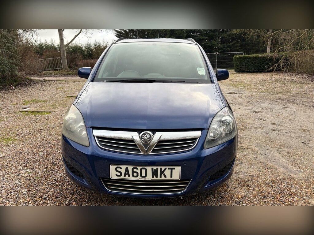 Vauxhall Zafira 1.7 Cdti Ecoflex Exclusiv Euro 5 Blue #3