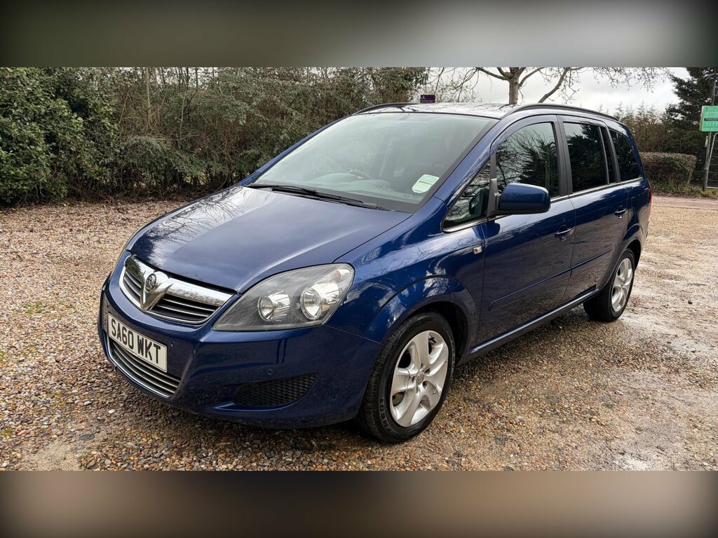 Vauxhall Zafira 1.7 Cdti Ecoflex Exclusiv Euro 5 Blue #2