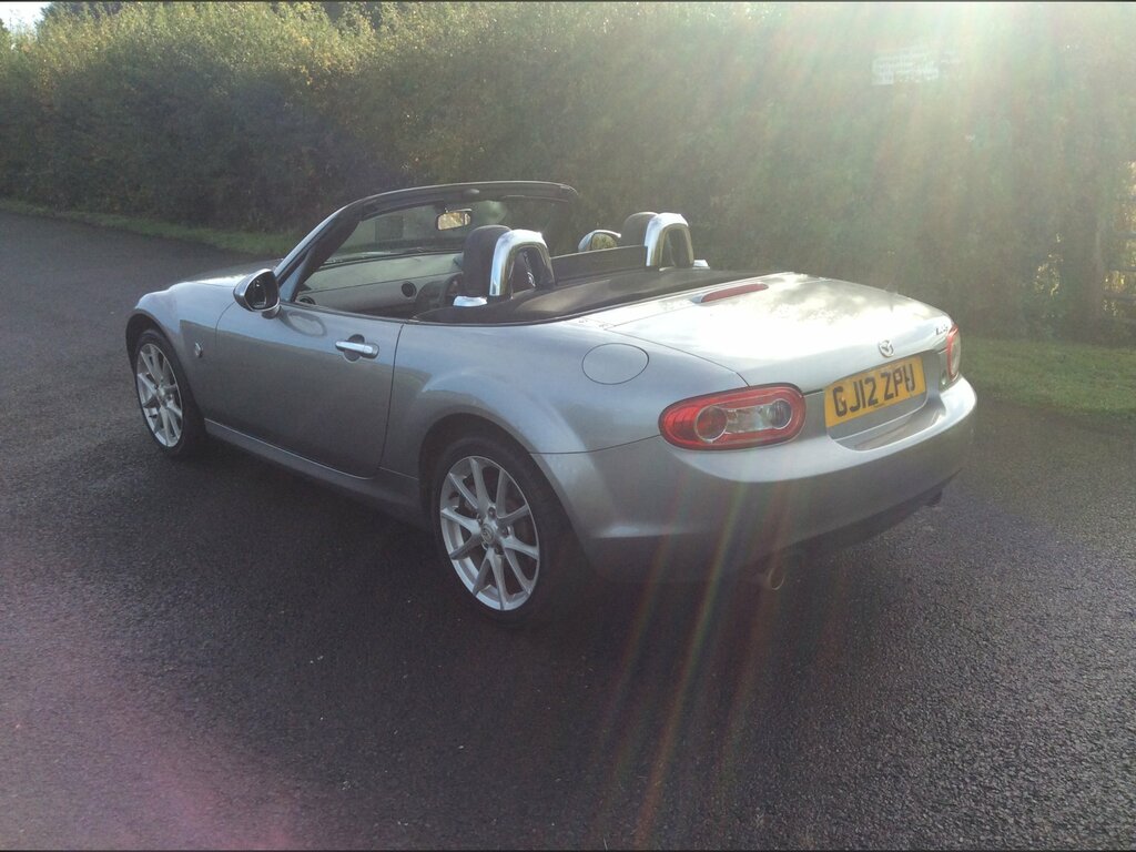 Mazda MX-5 2.0I Sport Tech Convertible Euro GJ12ZPU Silver #2