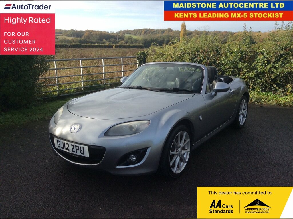 Mazda MX-5 2.0I Sport Tech Convertible Euro Silver
