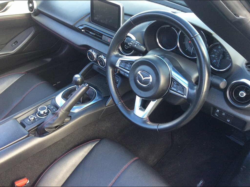 Mazda MX-5 2.0 Skyactiv-g Sport Nav Convertible Ma PY16KHV White #4