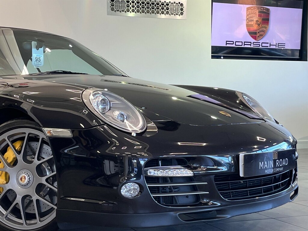 Porsche 911 3.8 997 Turbo S Cabriolet Pdk Awd Black #4
