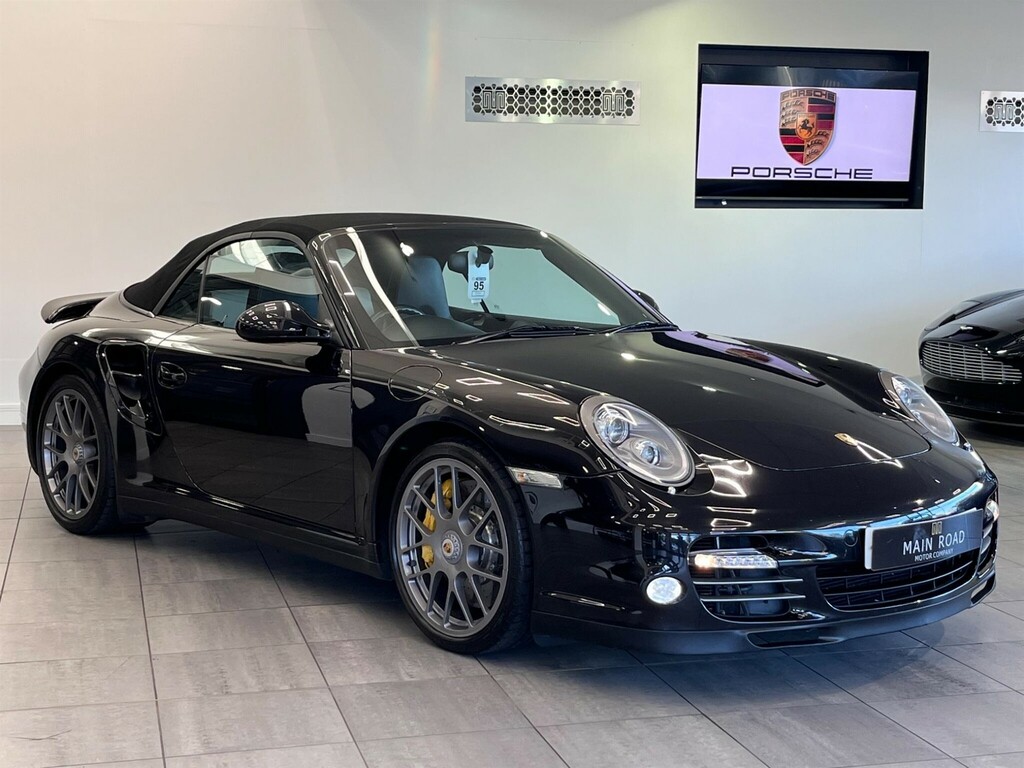 Porsche 911 3.8 997 Turbo S Cabriolet Pdk Awd Black #5