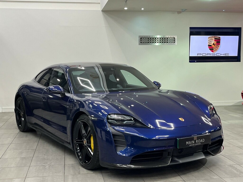 Porsche Taycan Performance Plus 93.4Kwh Turbo S 4Wd LF21FUH Blue #4