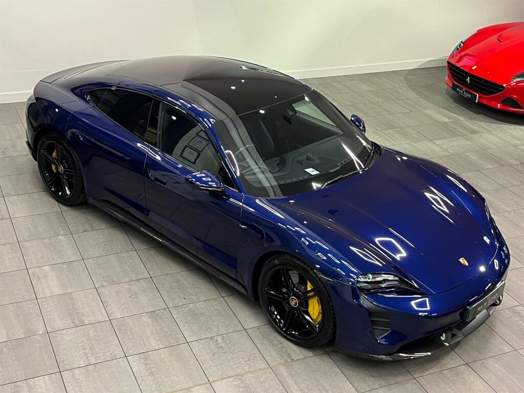 Porsche Taycan Performance Plus 93.4Kwh Turbo S 4Wd LF21FUH Blue #2