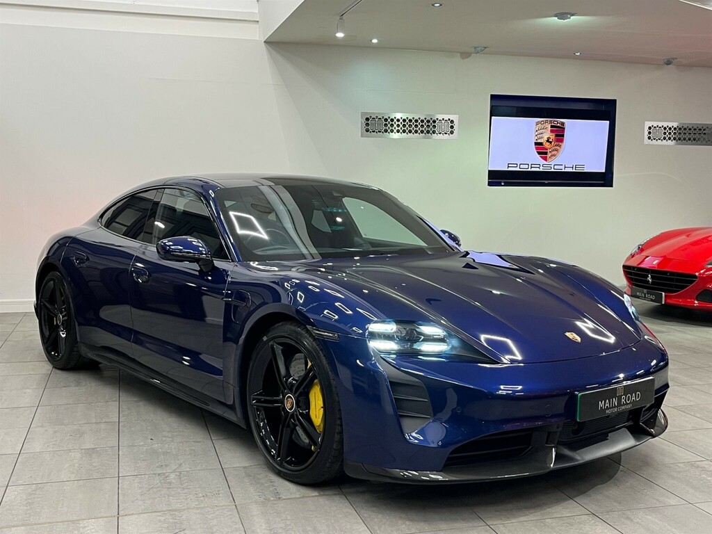 Porsche Taycan Performance Plus 93.4Kwh Turbo S 4Wd LF21FUH Blue #5