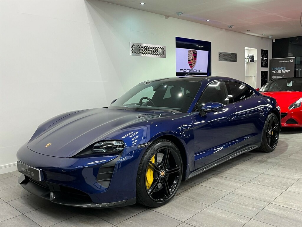 Porsche Taycan Performance Plus 93.4Kwh Turbo S 4Wd LF21FUH Blue #3