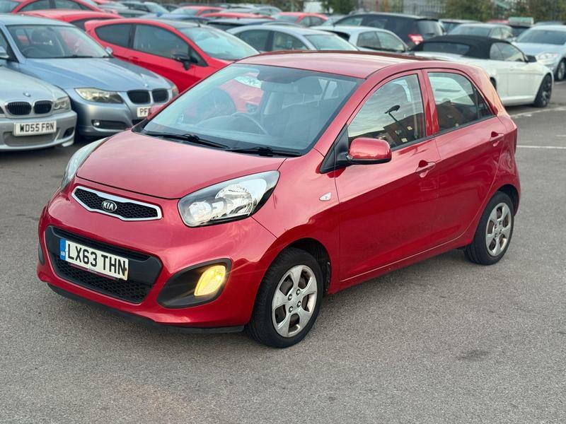 Kia Picanto 1.0 1 Air Euro 5 LX63THN Red #4