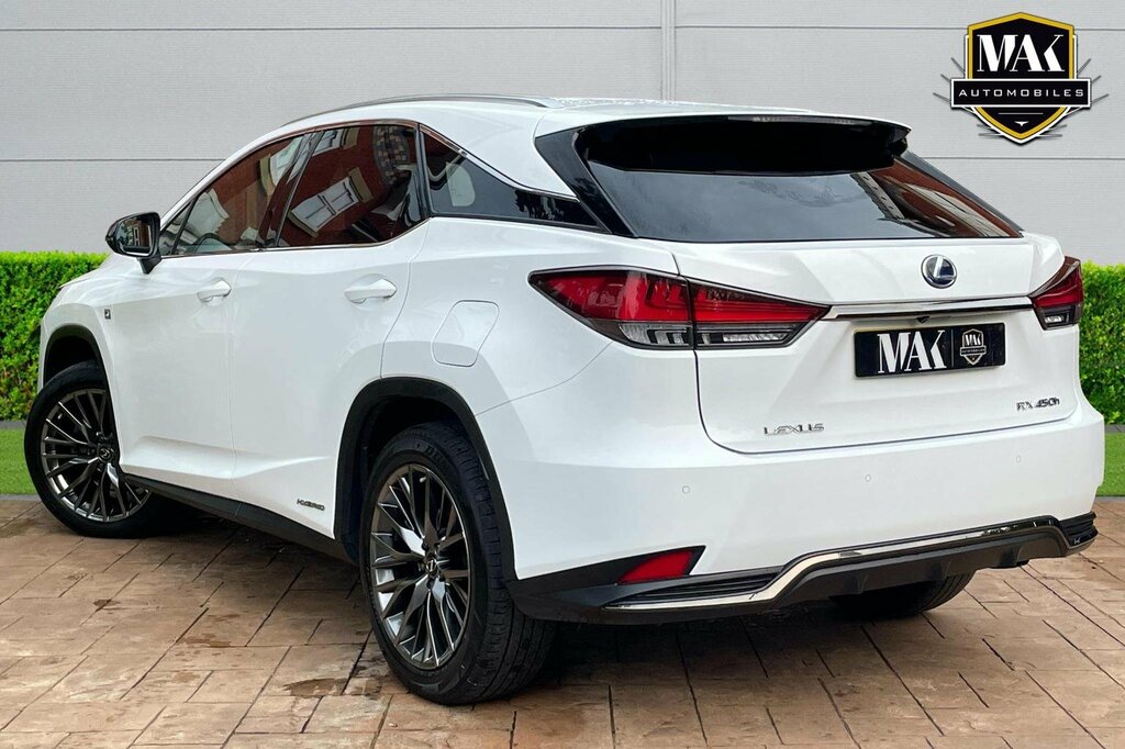 Lexus RX Suv 3.5 450H V6 F Sport E-cvt 4Wd Euro 6 Ss BP21NNZ White #5