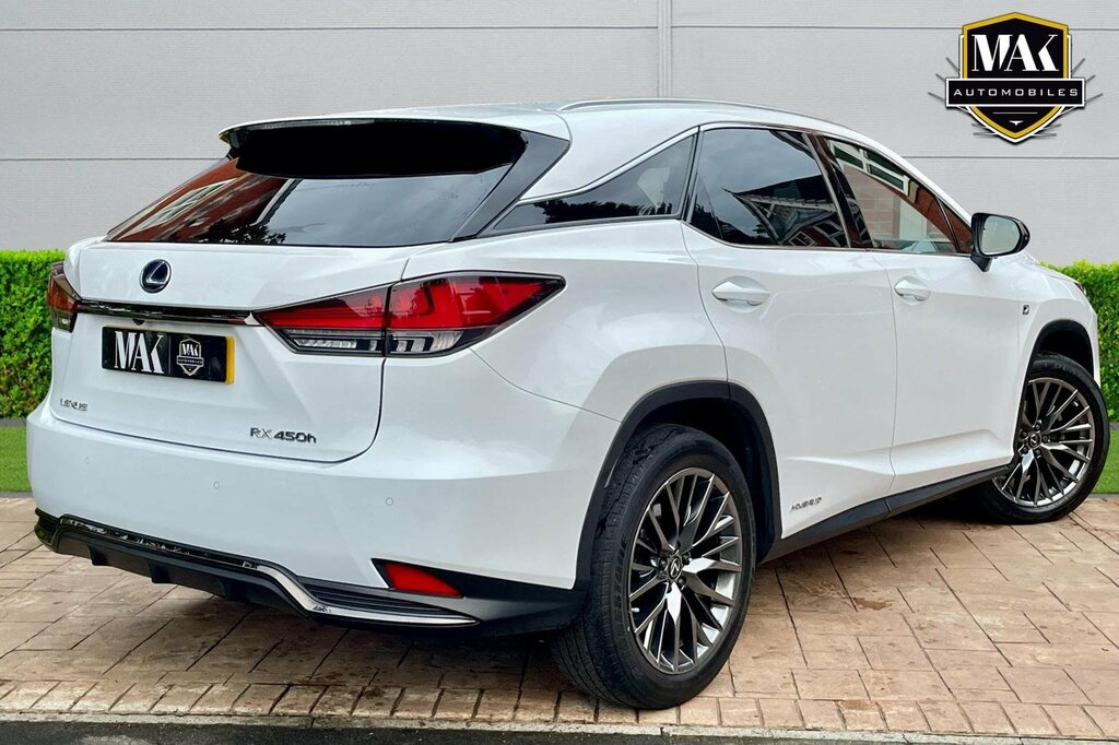 Lexus RX Suv 3.5 450H V6 F Sport E-cvt 4Wd Euro 6 Ss BP21NNZ White #4
