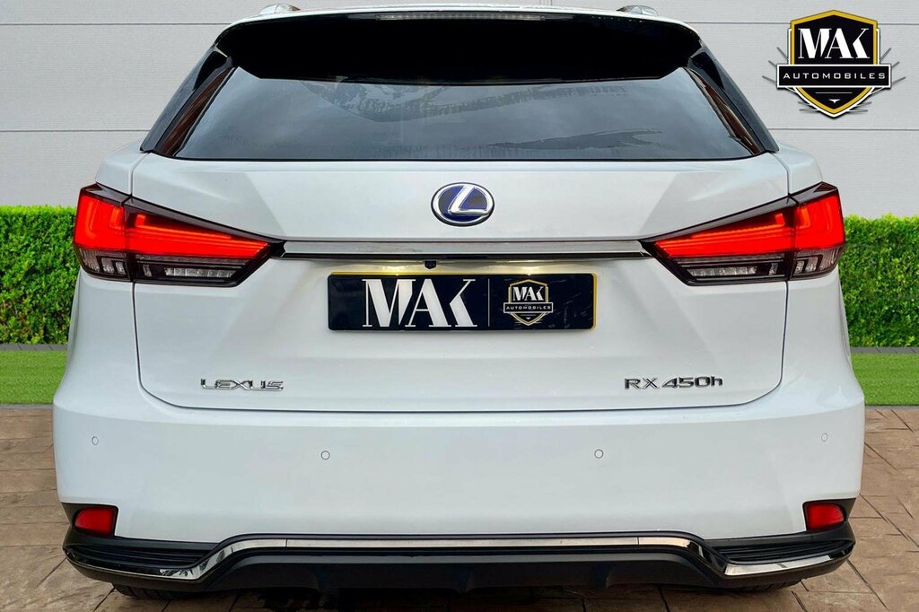 Lexus RX Suv 3.5 450H V6 F Sport E-cvt 4Wd Euro 6 Ss BP21NNZ White #6