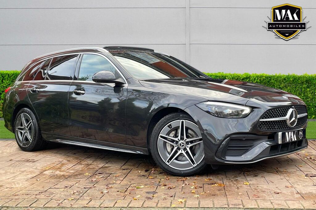 Mercedes-Benz C Class Estate 2.0 C300e 25.4Kwh Amg Line Premium Plus G Grey
