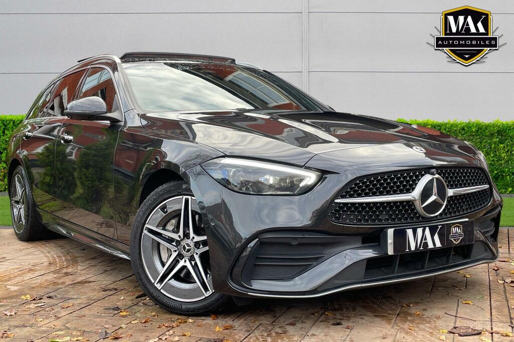 Mercedes-Benz C Class Estate 2.0 C300e 25.4Kwh Amg Line Premium Plus G SP72NWS Grey #2