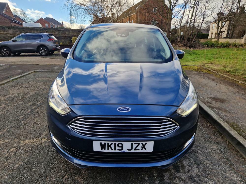 Ford C-Max 1.6 Tdci Titanium Mpv WK19JZX Blue #4