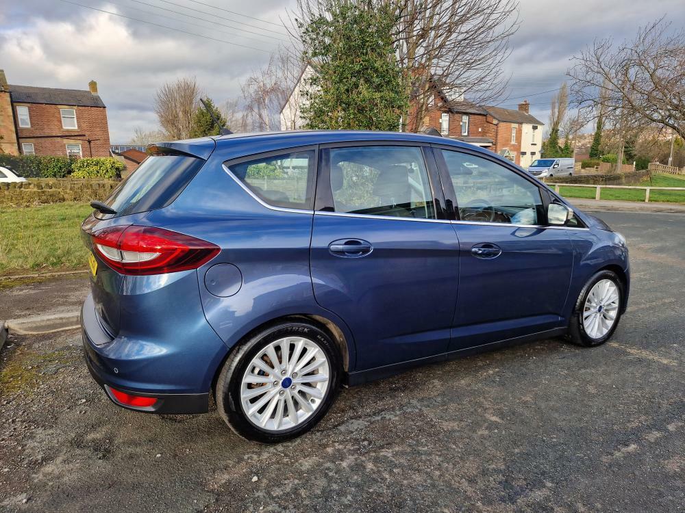 Ford C-Max 1.6 Tdci Titanium Mpv WK19JZX Blue #6