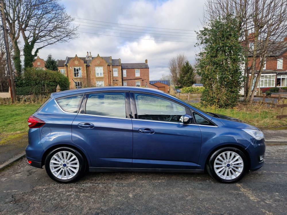 Ford C-Max 1.6 Tdci Titanium Mpv WK19JZX Blue #5