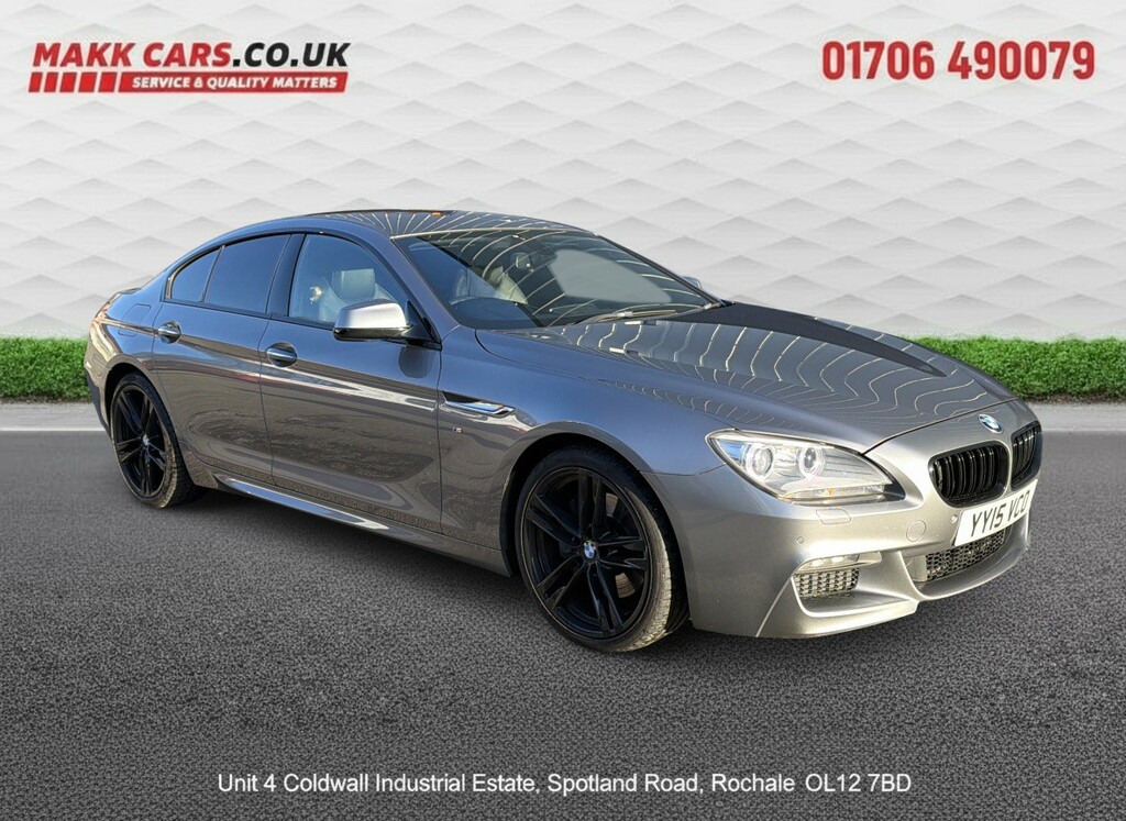 BMW 6 Series Gran Coupe Saloon 3.0 640D M Sport Gran Coupe 201515 Grey