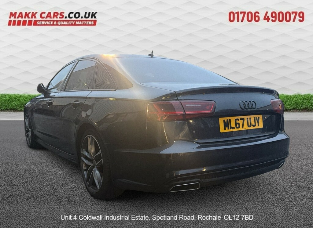 Audi A6 Saloon Saloon 2.0 Tdi Ultra Black Edition 201767 ML67UJY Blue #3
