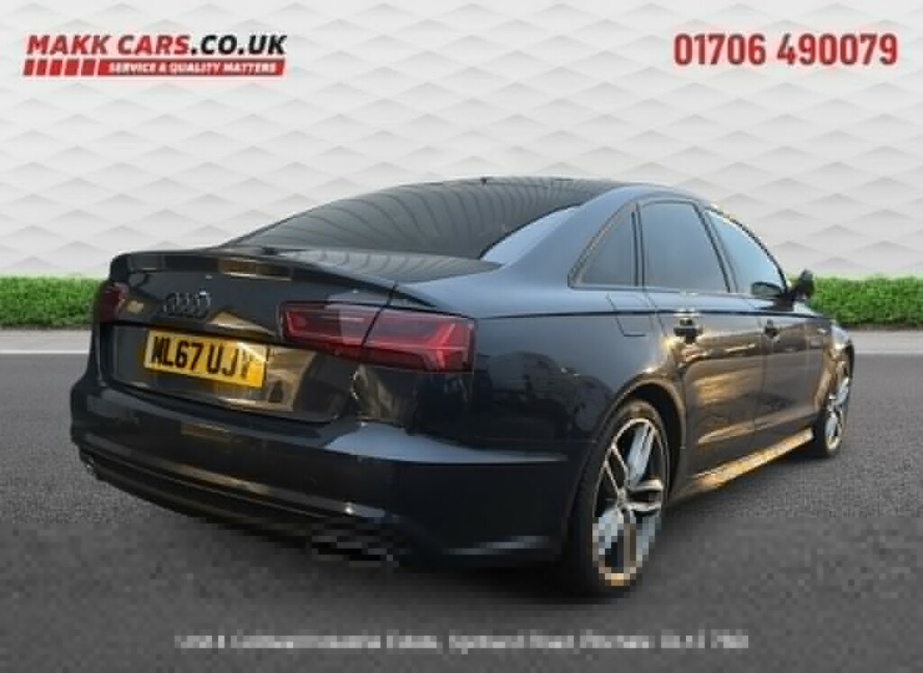 Audi A6 Saloon Saloon 2.0 Tdi Ultra Black Edition 201767 ML67UJY Blue #5