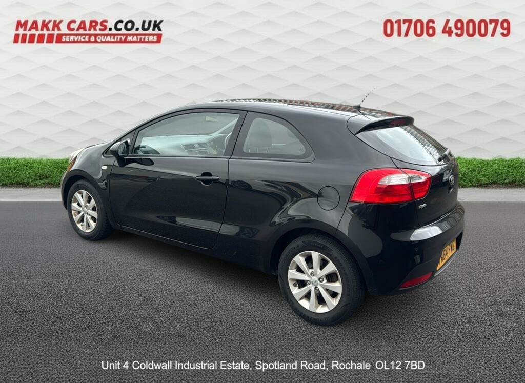 Kia RIO Hatchback 1.3 Vr7 201564 YA64FWZ Black #4
