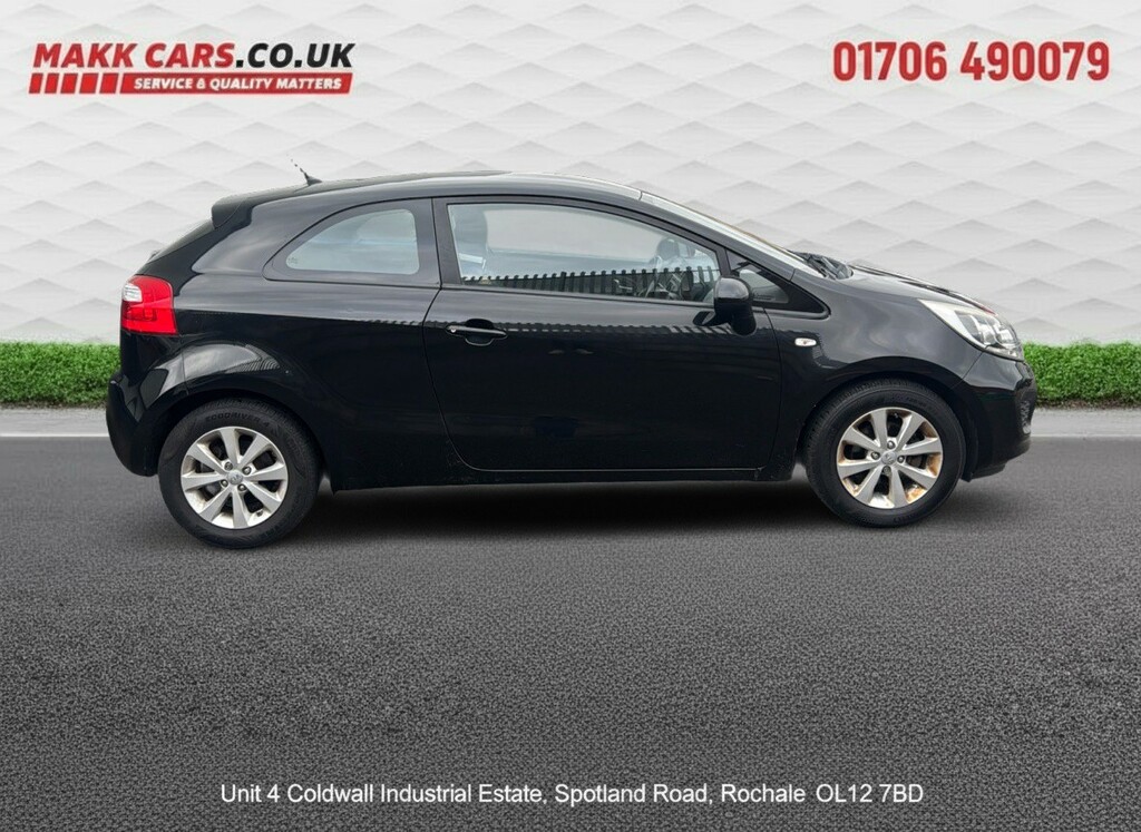 Kia RIO Hatchback 1.3 Vr7 201564 YA64FWZ Black #2