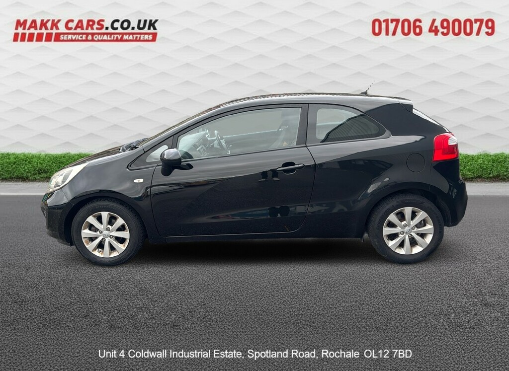 Kia RIO Hatchback 1.3 Vr7 201564 YA64FWZ Black #5