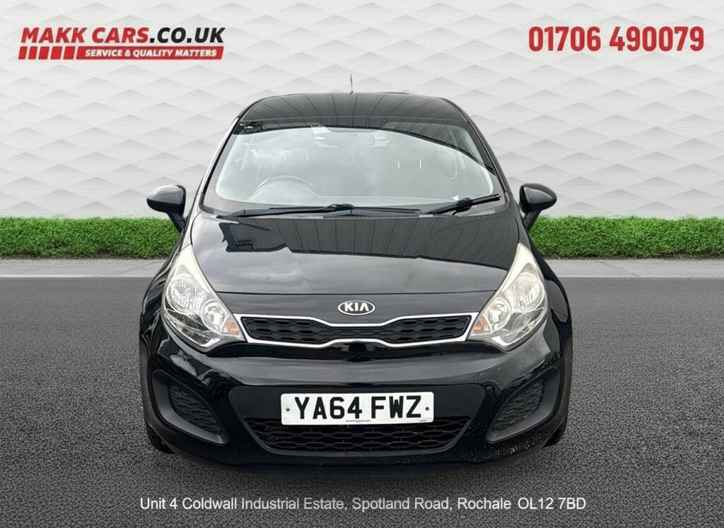 Kia RIO Hatchback 1.3 Vr7 201564 YA64FWZ Black #6