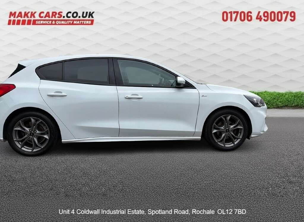 Ford Focus Hatchback 1.0 T Ecoboost St-line 202020 NU20YLA White #5