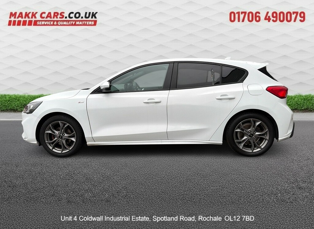 Ford Focus Hatchback 1.0 T Ecoboost St-line 202020 NU20YLA White #6