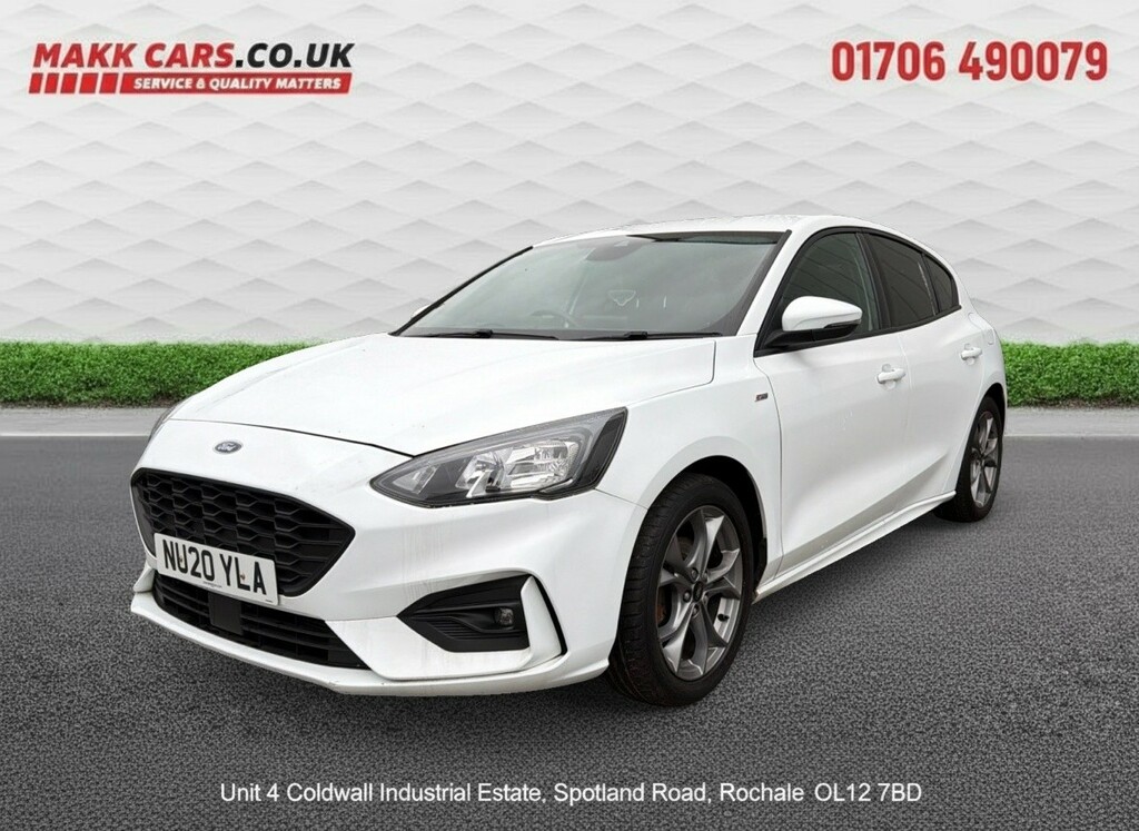 Ford Focus Hatchback 1.0 T Ecoboost St-line 202020 NU20YLA White #2