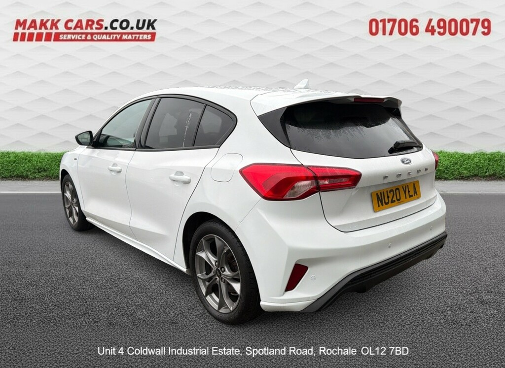 Ford Focus Hatchback 1.0 T Ecoboost St-line 202020 NU20YLA White #3