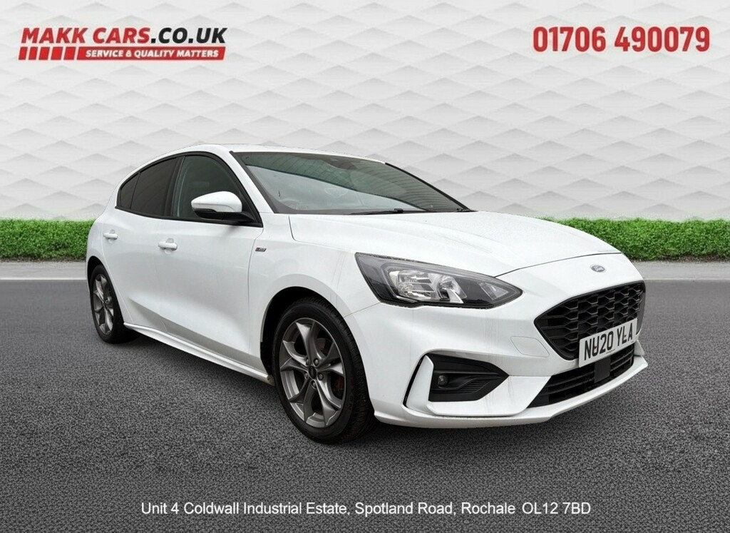 Ford Focus Hatchback 1.0 T Ecoboost St-line 202020 White