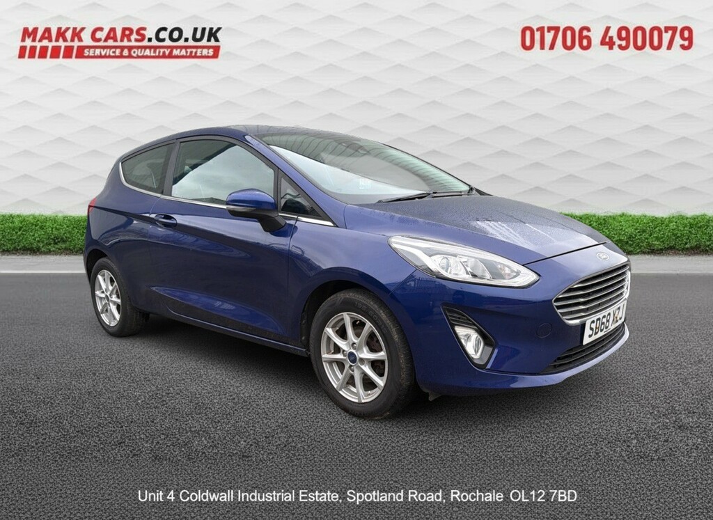 Ford Fiesta Hatchback 1.1 Ti-vct Zetec 201868 Blue