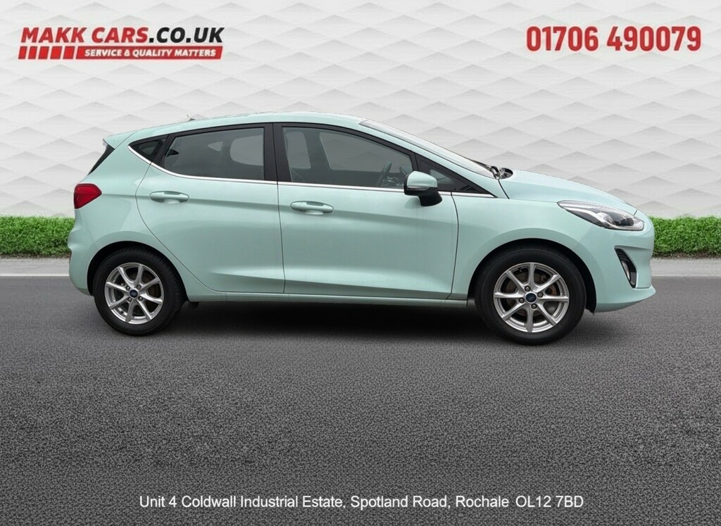 Ford Fiesta Hatchback 1.0 T Ecoboost Zetec Bo Play Series 20 NJ67EJO Green #5