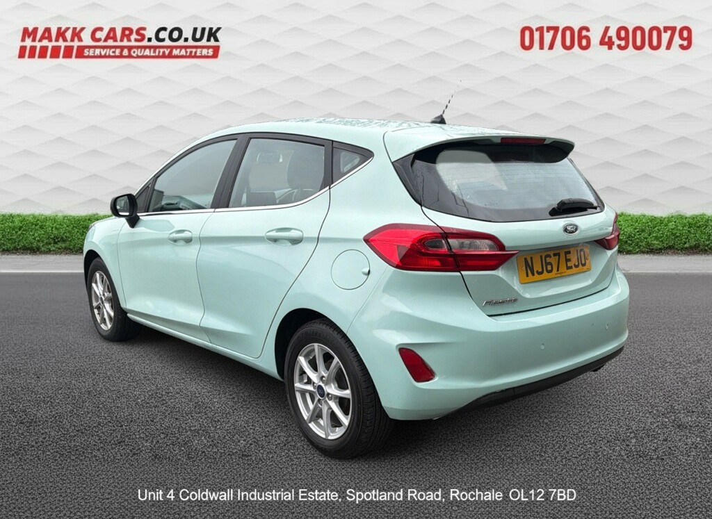 Ford Fiesta Hatchback 1.0 T Ecoboost Zetec Bo Play Series 20 NJ67EJO Green #3