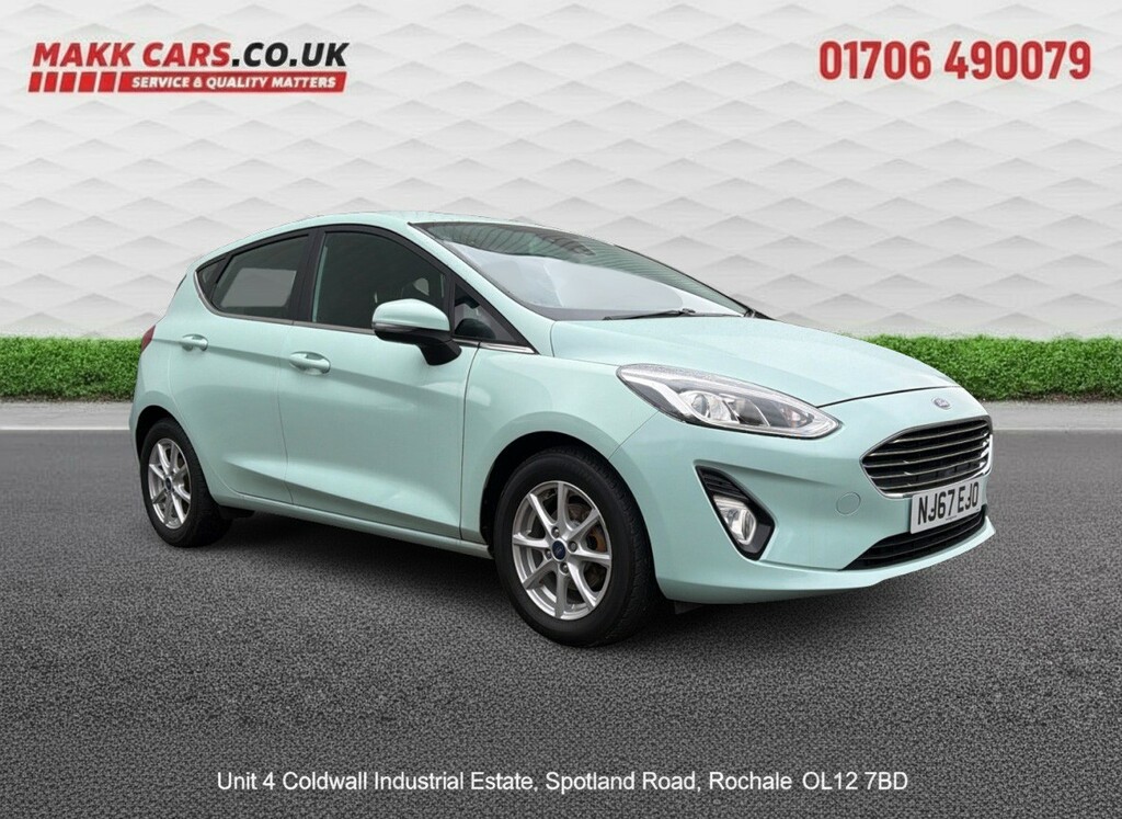 Ford Fiesta Hatchback 1.0 T Ecoboost Zetec Bo Play Series 20 Green