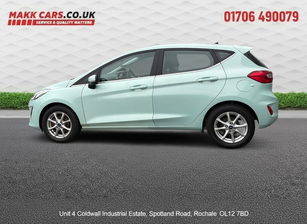 Ford Fiesta Hatchback 1.0 T Ecoboost Zetec Bo Play Series 20 NJ67EJO Green #6