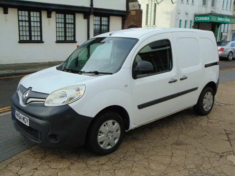 Renault Kangoo Ml19dci 75 Eco2 Van White #4
